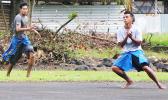 Manaia le sapo a le polo mamao lea a le 'Pisi', le 'au manaia lea ua i ai nei, i le ta'amilosaga. Talosia ia ia tau i le 'iuga o faigamea. [ata: THA]