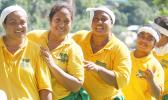 Leai se ea e o ma le laumata fiafia pe a iu ma le manuia se taumafaiga. Manumalo Teine o le Seaula i le latou ta’aloga ma Teine o le Lupelele mai Iliili  [Ata:THA]