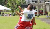 Matua’i le tutu lelei tama’ita’i o le Teine o le I’a Vai mai Malaeloa i le latou ta’aloga ma Teine o le Asaga mai Aunu’u. O se ta’aloga sa matua’i iloga le tutusa lelei o le o o ‘ai ma pe ina ua i’u lava ina totoe ‘ai e ono a Aunuu, ae tata loa le masaga a Malaeloa. O se ta’aloga mataina i le au maimoa i lea aso. Manumalo Malaeloa 65 ‘ai 18 pe ia Aunu’u 64 ‘ai 19 pe.  [Ata:THA]