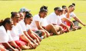 O se va’aiga i le saofaiga o tama’ita’i o le I’a Vai, taumafaiga ua au, iloa ona fa’amaulalo le loto ma fa’alogo i le fa’atonuga, e le vale se taui o le manumalo lava le pale. [ata: THA]