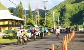 Cyclists making their rounds at Lions Park