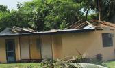 Saturday morning, a look at a home that had its roof  blown off during strong winds from Friday’s Tropical Storm Gita. Samoa News observed several homes in Nu’uuli along the main road, had roofs blown off by strong winds. Similar reports were coming from other villages on Tutuila. [photo: Fili Sagapolutele]
