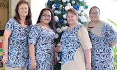(l-r) Lydia Faleafine Nomura, Flo Aetonu, Minnie Tuia, and Letitia Peau