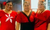Davina with DHR Finance; Ina with Payroll; and Lynn from the Classification-Contract Section