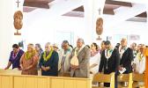 ASG officials at church service