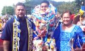 Dionysus Nua with his parents