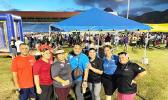 Health Department personnel pose for a staff photo last Saturday