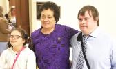 Congresswoman Amata with representatives of the National Down’s Syndrome Society visiting Congress this week.  [photo: courtesy]