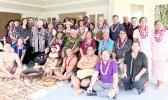 Dr. Tusi and 'ava ceremony guests at his retirement