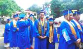 Some of the Faasao-Marist High School 2019 graduates