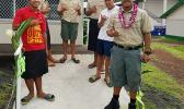 Boy Scouts from Troop 292 Pava'ia'i