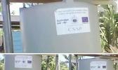  The water tanks that were for sale [Photo: Facebook]