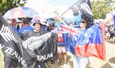  Fans arrive early for the All Blacks v Manu Samoa rugby union test match at Apia Park in 2015. [Photo: PHOTOSPORT via RNZI] 