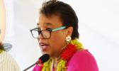   Commonwealth Secretary General Patricia Scotland. [Photo: RNZI/Sally Round]