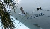 Cruise ship docked