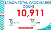 Samoa Ministry of Health Covid-19 vaccination advisory graphic
