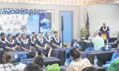 EMT graduates at their ceremony this past Saturday