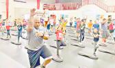 Exercise class at SSY in Tafuna