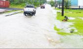 Fagaima Road flooding in 2018.