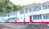 The newly constructed two-story building at Fagaitua High School 