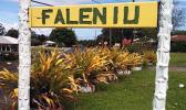 Faleniu Village sign