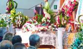 Utu Abe Malae's nephew and niece at the family service