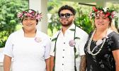 Heavenly Annesley Letuli and 2 children