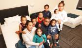 Ray and Reta Milovale and their children