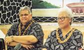 Meanwhile the FAST is seeking a clarification of the way its rival, HRPP, is interpreting the Court of Appeal decision on the 6th woman's seat. The deputy leader of FAST Laauli Leuatea Schmidt says this should not stop the convening of Parliament. He is pictured here with Prime Minister elect Fiame Naomi Mata'afa. FAST leader Fiame Naomi Mata'afa (right) and deputy, Laauli Leuatea Polataivao Schmidt