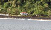 Fautasi practice in Pago Pago Harbor, late last month.