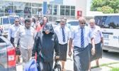 The 13 people charged in relation to the Fiji meth bust have been released on bail. Photo: FBC Fiji meth suspects