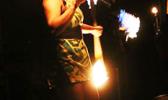 The only female who competed in the 2017 World FireKnife Competition last weekend Jeralee Galea’i. Galea’I 16-year-old won 1st place in her Intermediate division (12-17 years old) against 8 males. Congratulations Jeralee! [courtesy photo]