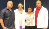 Florence Wasko and Aysha Ioane with family members