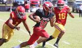 Scott Pese of the Vikings is uncatchable