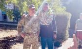 Frank F H Papu and commissioning officer