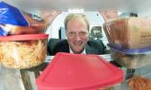 In this Tuesday, Dec. 6, 2016 photo, Brian Wansink, a food behavior scientist at Cornell University, poses for a photo in a food lab at the university in Ithaca, N.Y. Wansink says even though it shortens shelf life, move fruits and vegetables out of crisper drawers and put them at eye level. (AP Photo/Mike Groll) In this Tuesday, Dec. 6, 2016 photo, Brian Wansink, a food behavior scientist at Cornell University, poses for a photo in a food lab at the university in Ithaca, N.Y. Wansink says even though it shortens shelf life, move fruits and vegetables out of crisper drawers and put them at eye level. (AP Photo/Mike Groll)