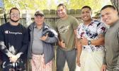 Governor’s chief of staff, Loa Tauapa’i Laupola with Fort Campbell soldiers