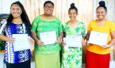 The four finalists in the 2018 Gagana Samoa Writing Competition