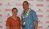 G.H.C. Reid, Co. Ltd, General Manager, Cherith Lober and StarKist ASG liaison, Taotasi Archie Soliai