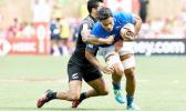  Gordon Langkilde is tackled in a file photo