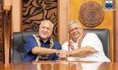 Samoa PM and American Samoa Governor