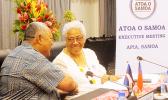 Gov. Lemanu P.S. Mauga and P.M. Fiame Naomi Mata'afa