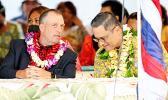 Lt. Gov. Josh Green and Lt. Governor Talauega