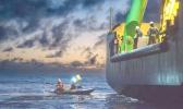 Greenpeace activists protesting 