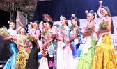 Nine contestants vied for the crown in the 2017 Miss Pacific Islands Pageant, with Miss American Samoa (center) winning on Saturday, December 09, 2017 in Nadi, Fiji, ‘in the place where happiness finds you’.  [photo: Samoa Events Incorporated (SEI)]