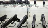 This June 29, 2016, file photo shows guns on display at a gun store in Miami. Support for tougher gun control laws is soaring in the United States, according to a new poll that found a majority of gun owners and half of Republicans favor new laws to address gun violence in the weeks after a Florida school shooting left 17 dead and sparked nationwide protests. (AP Photo/Alan Diaz, File) This June 29, 2016, file photo shows guns on display at a gun store in Miami. Support for tougher gun control laws is soaring in the United States, according to a new poll that found a majority of gun owners and half of Republicans favor new laws to address gun violence in the weeks after a Florida school shooting left 17 dead and sparked nationwide protests. (AP Photo/Alan Diaz, File)