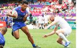 Samoa’s Tila Mealoi eyes the try line