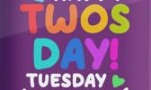 “Twosday” is a simple example of a popular form of arithmetical shenanigans: numerology, the pseudoscientific practice of attaching supernatural significance to numbers. TWOSDAY logo