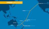 Hawaiki Submarine Cable System route.