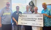 ACE presenting check to Hope House